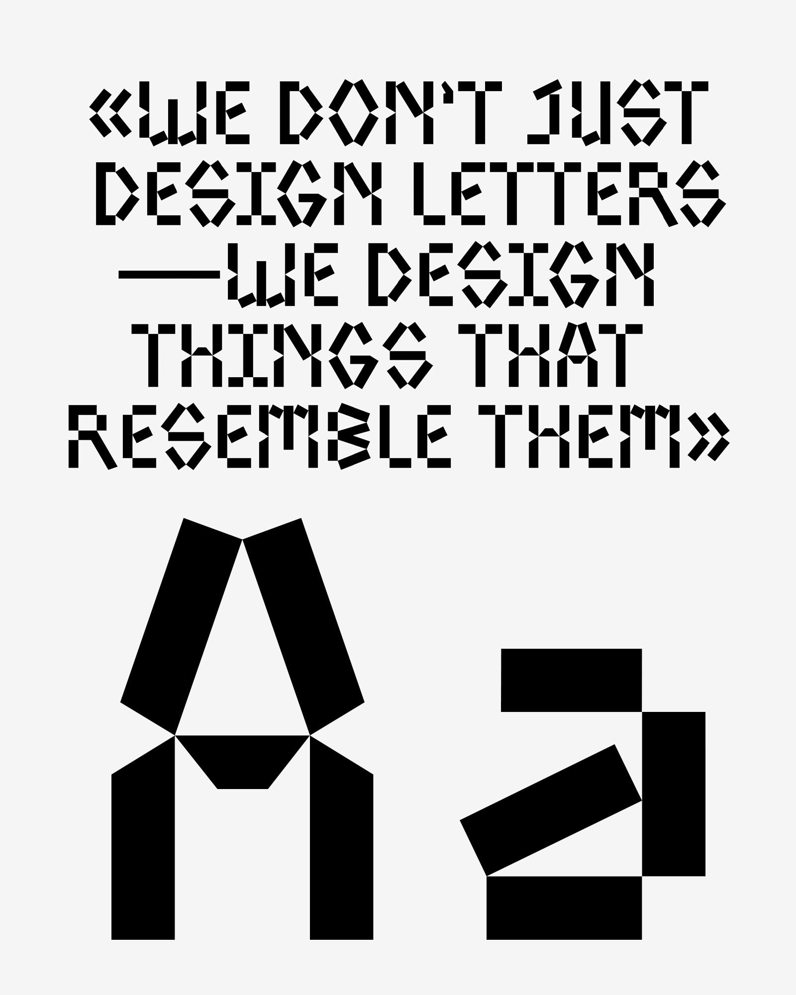 [Font ] – Informal®Project Editions