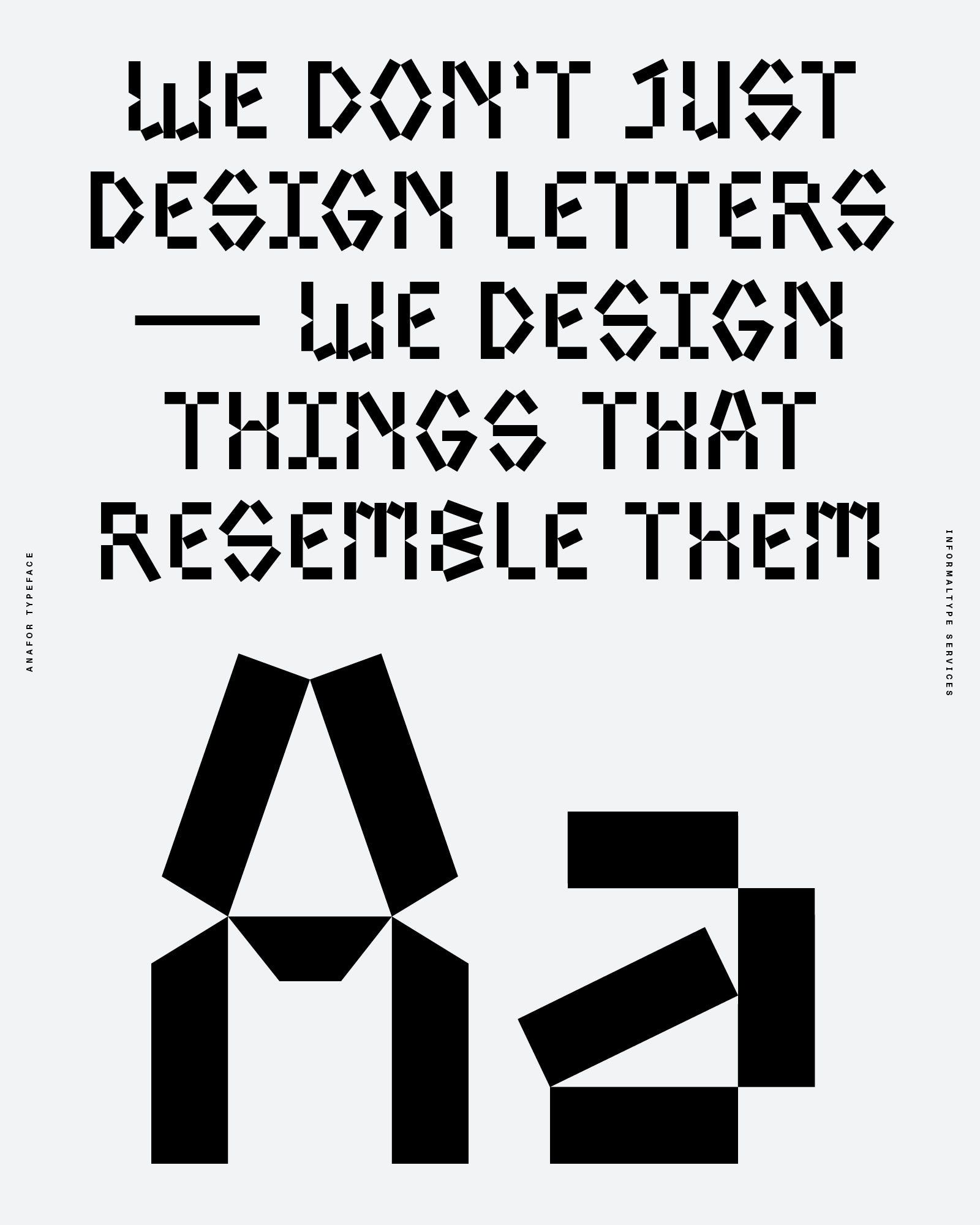 Anafor Typeface [2 Style]