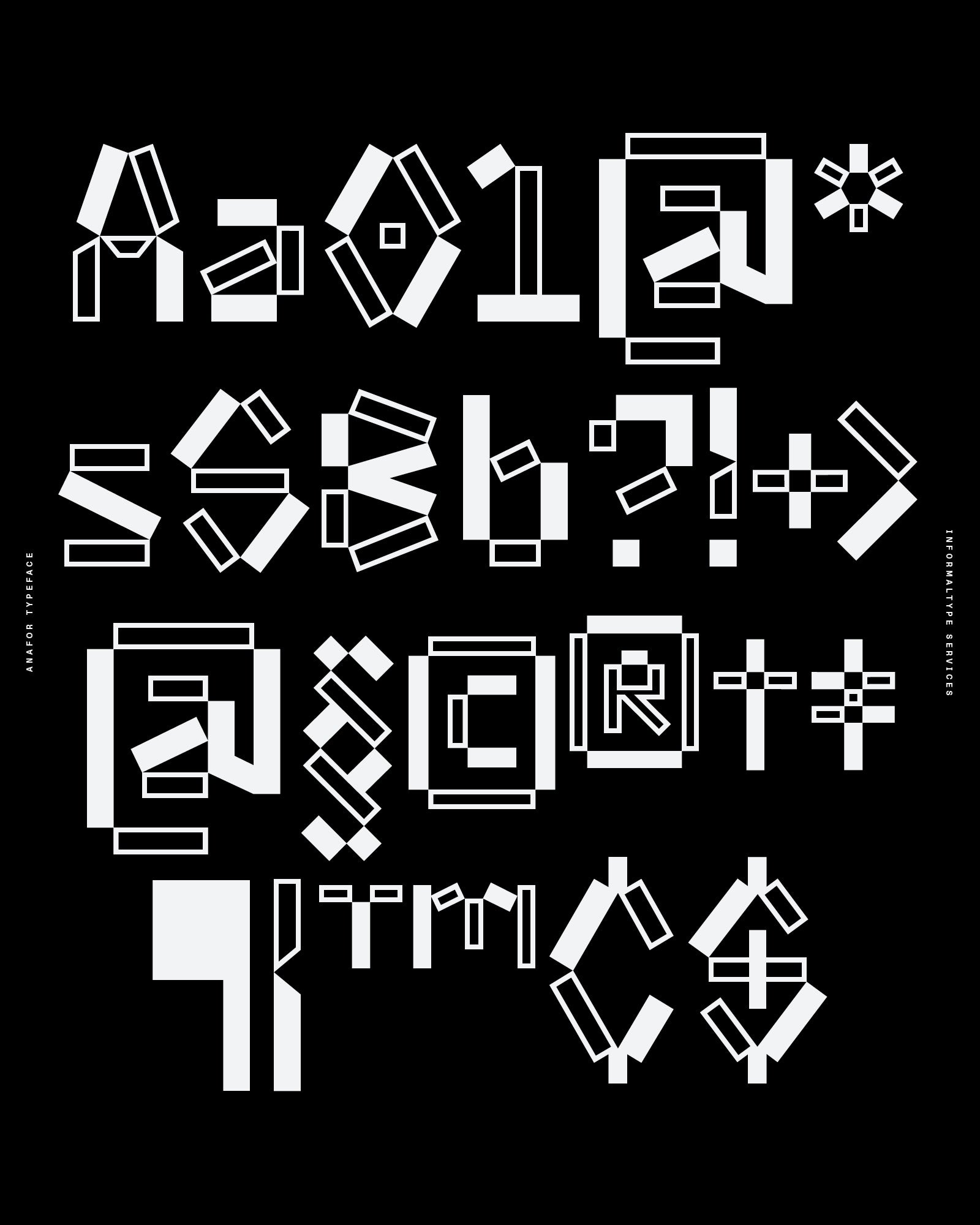 Anafor Typeface [2 Style]