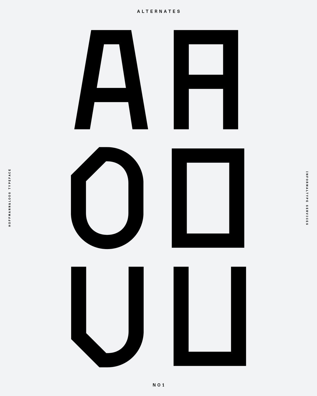 Hoffmann&Loos Typeface [3 Style]