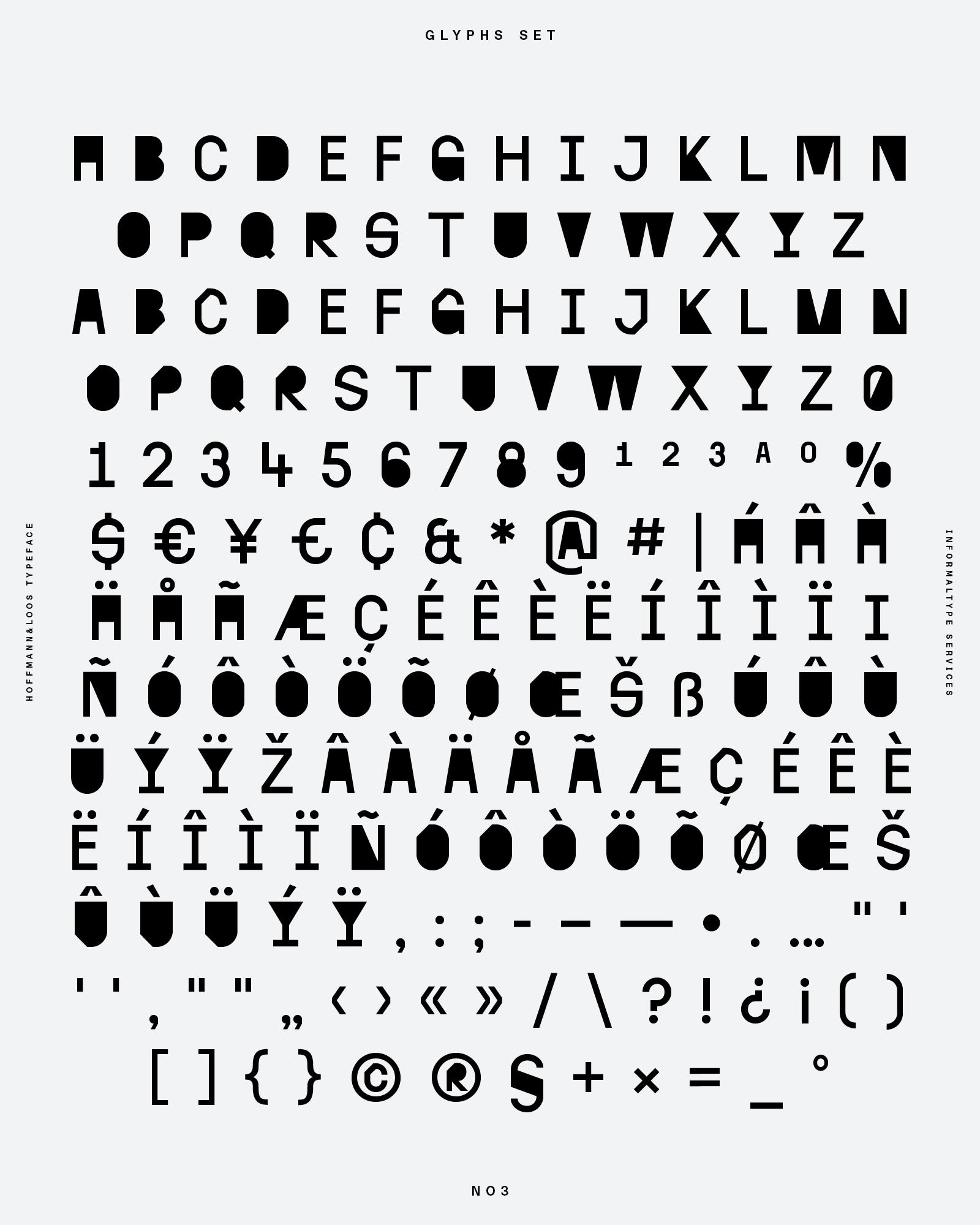 Hoffmann&Loos Typeface [3 Style]