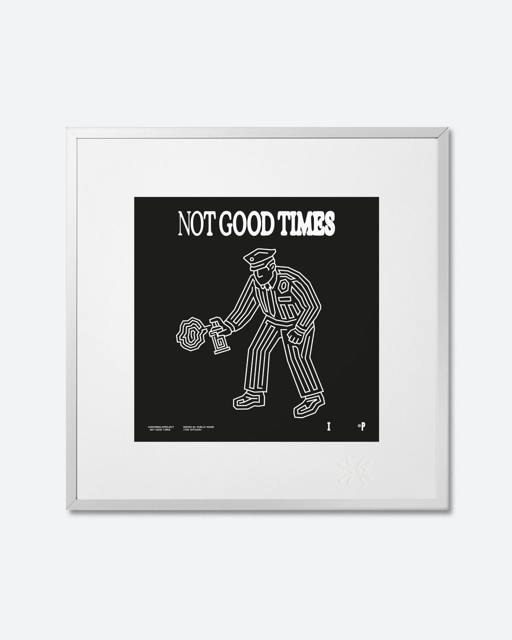 "The Officer" Serigrafi Baskı / NGT
