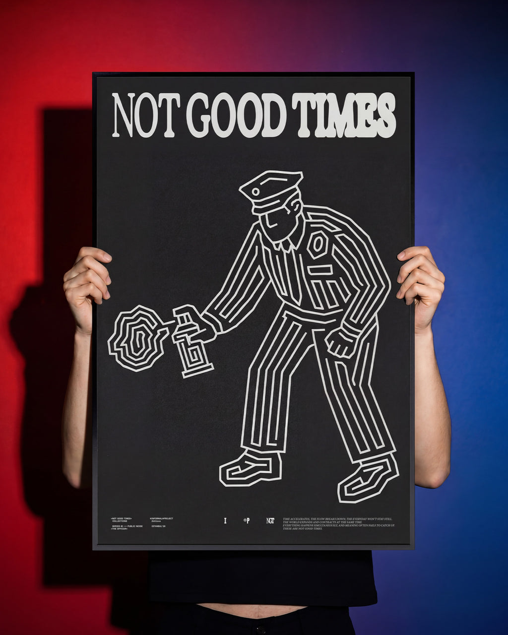 "The Officer" Dijital  Print / NGT