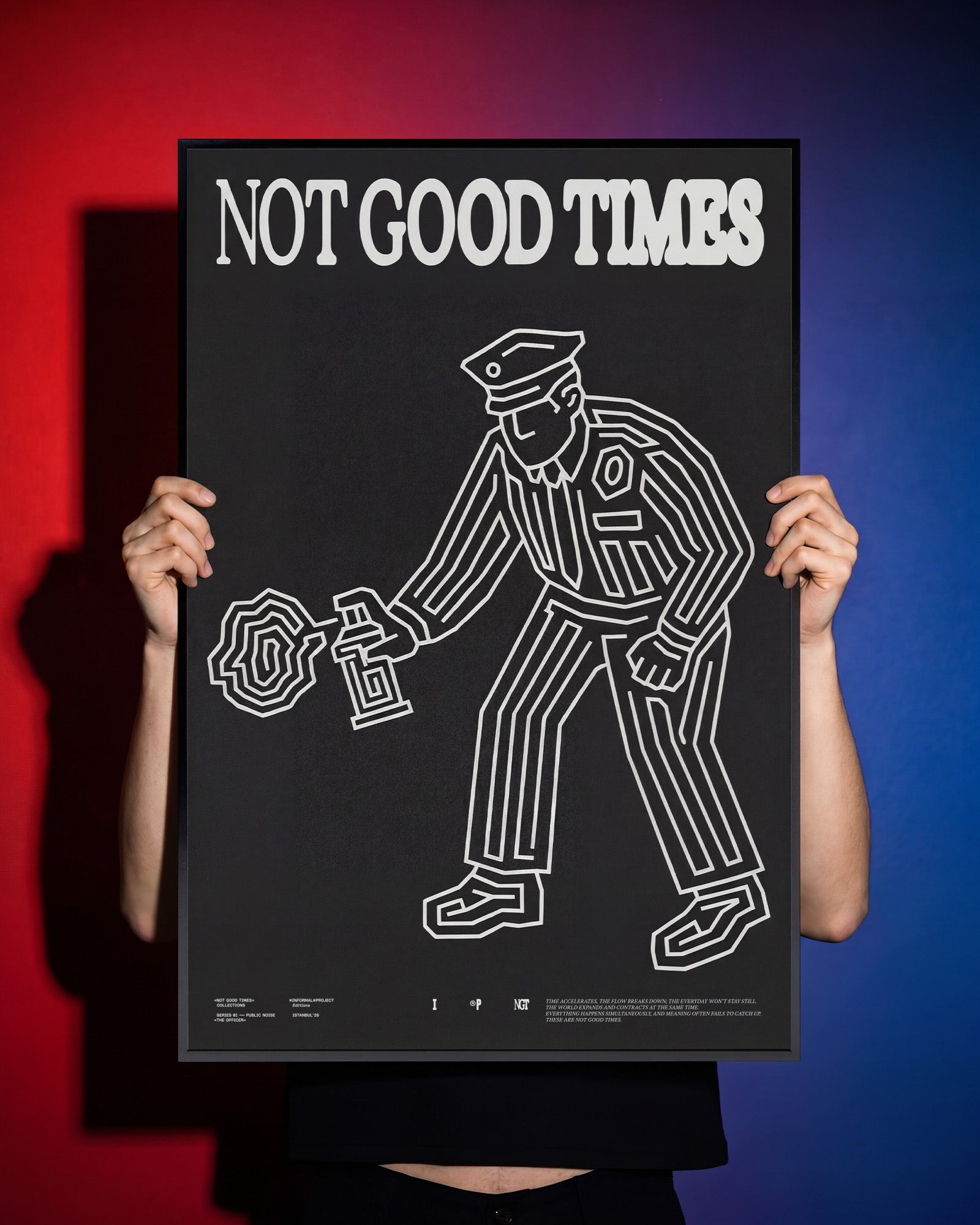 "The Officer" Dijital  Print / NGT