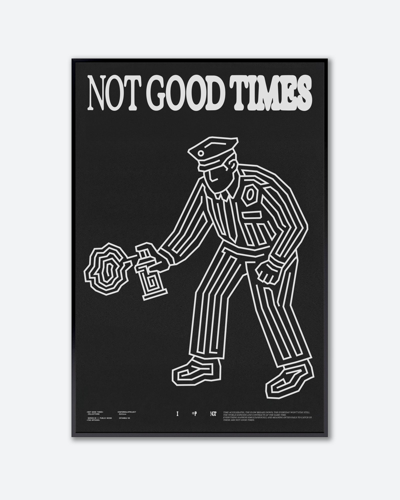"The Officer" Dijital  Print / NGT